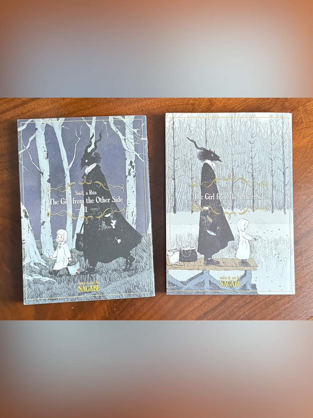 The girl from the Other Side manga book 1 and 2